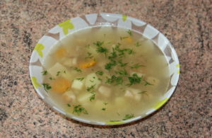 Суп із білих грибів