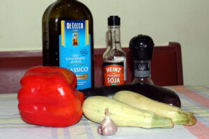 Овочевий шашлик або овочі на мангалі